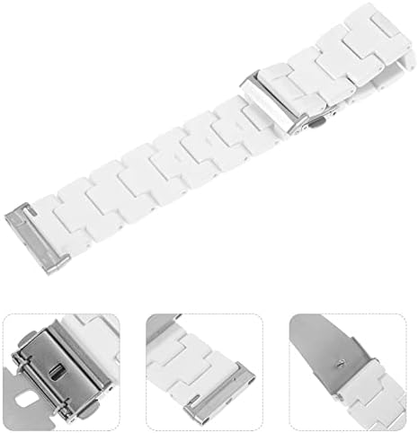 Banda de relógio Hemobllo Compatível com Fitbit Versa 3/Sense - Banda de resina Banda de pulseiras ajustáveis ​​Strapacting