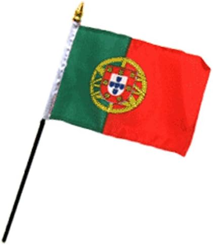 Portugal 4 x6 bandeira de mesa