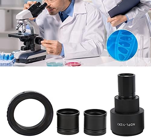 Lens de microscópio lmoling, lente de câmera de microscópio, montagem de ocular microscópio, adaptador