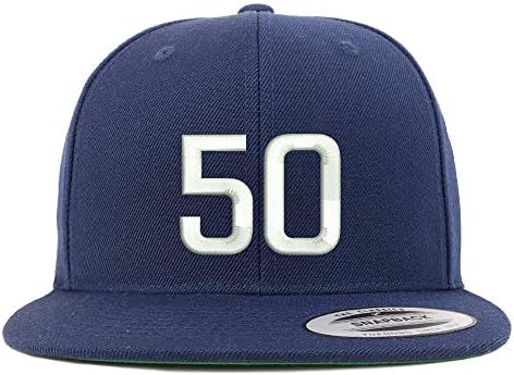 Trendy Apparel Shop número 50 Bordado bordado Snapback Flatbill Baseball Cap