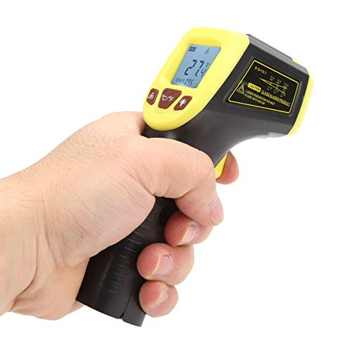 FTVogue Medição de temperatura infravermelha Medição da pistola LCD Termômetro industrial sem termômetro