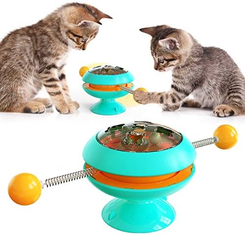 Joofeey Interactive Ball Toy Toy Giroscado em forma de gato brinquedo de gato Toy Toy Toy Toys Catnip Toys para