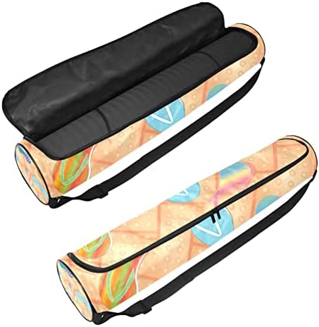 Flip Flop Yoga Mat Carrier Bag com alça de ombro de ioga bolsa de ginástica bolsa de praia