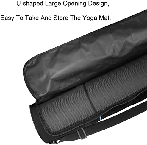 Abstract Sound Waves Background Yoga Mat Bags Full-Zip Yoga Bolsa de transporte para homens, Exercício de