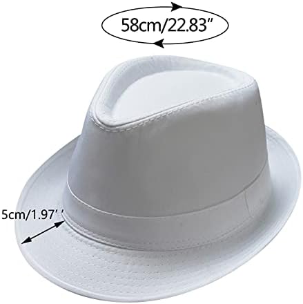 Unissex sólido clássico designer de moda clássica larga roll up fedora chapéu jazz chapéu chapéu de chapéu de chapéu