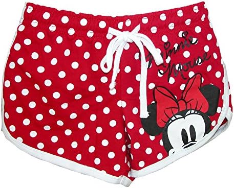 Disney Youth Girls Minnie Mouse espreitando bolinhas vermelhas