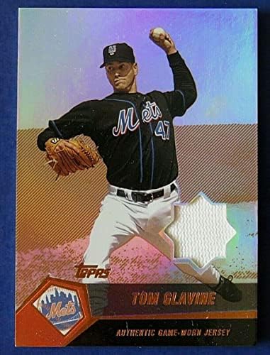2004 Topps Clubhouse Relic Game Jersey Tom Glavine Baseball Card TG 63/99 - MLB Game usado