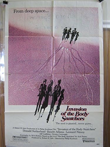 Invasão do corpo Snatchers-Donald Sutherland 1978 g