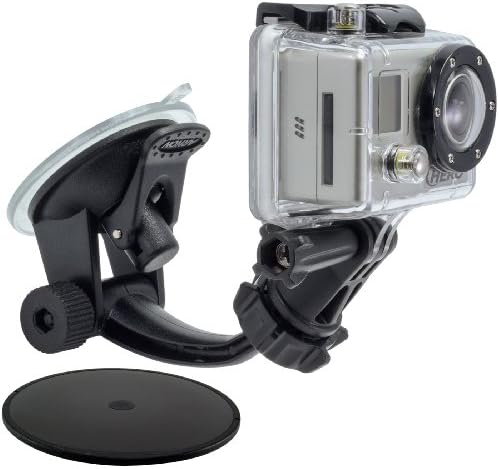 Arkon GoPro Windshield ou Dash Car Mount Holder para GoPro Hero Action Cameras Retail Black