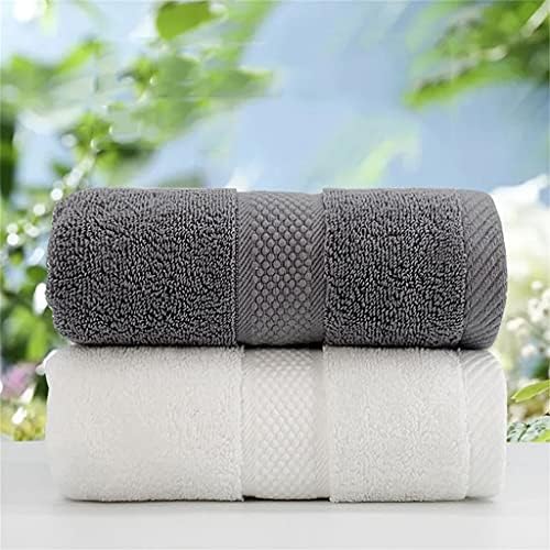 Lxxsh 2 pacotes de toalhas de lavagem de algodão e banho de água absorvente masculina e feminina