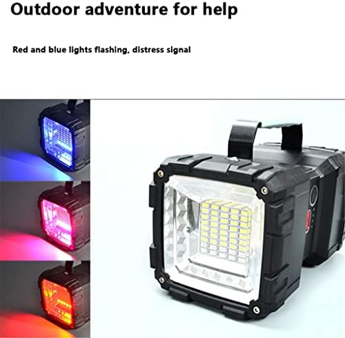 ZCMEB forte LED de luz forte recarregável Pesquisa de cabeça dupla de cabeça portátil Lanterna de lanterna