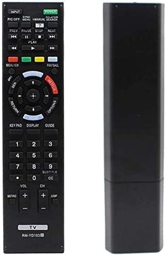 Substituição Universal Smart TV Controle remoto RM-YD103 Compatível com Sony TVs KDL XBR Series RC