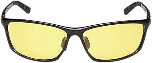 Óculos de visão noturna azbuy para dirigir - óculos anti -brilho polarizado UV400 View Driver Sun Sunglasses