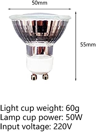Fansipro Halogen Bulb Alto brilho, kits de acessórios na loja Bycicle; Forno de micro-ondas; Indústria; Gabinete de desinfecção, 55x50, prata, 3 peças lâmpadas de lâmpada de halogênio domésticas lâmpadas