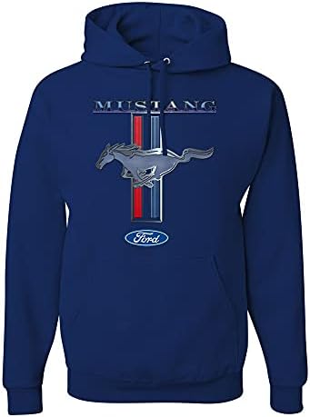 Vestuário personalizado selvagem Ford Mustang Logo Official licenciado mole