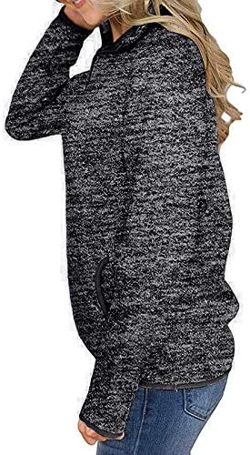 Sinzelimin womens knitwear pulôver moda zíper up stand colar mangas compridas suéter casual bolsos casuais tampos