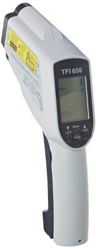 EBRO TFI-650 Termômetro infravermelho ABS com conexão NICR-NI, -60 a 1500 graus C Faixa de medição, 0,1
