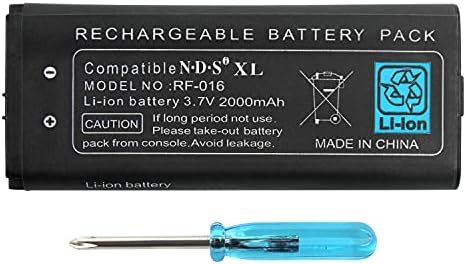 OSTENT 2000MAH Recarregável Bateria de íons de lítio + kit de pacote de ferramentas para Nintendo nddsi ll