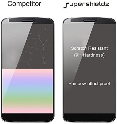 SuperShieldz projetado para protetor de tela de vidro temperado com temperos T-Mobile, anti-arranhão,