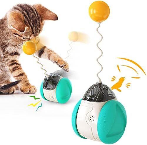 Otomi Ganlan Brinquedos de gatos interativos para gatos internos Toys automáticos Toys de gatinho auto