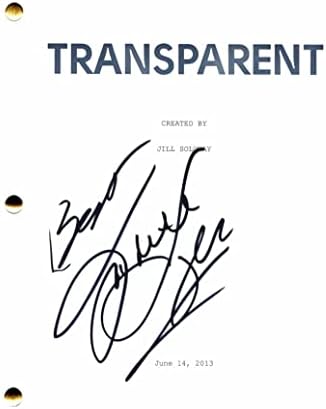 Judith Light assinou autógrafo transparente script piloto completo - quem é o chefe, ícone da Broadway,