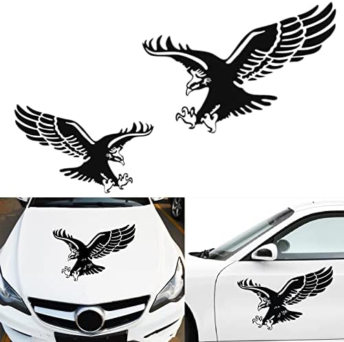 Adesivos de capa de decalque de águia de carro de águia voando asas voando Auto Animal Eagle Tribal Truck
