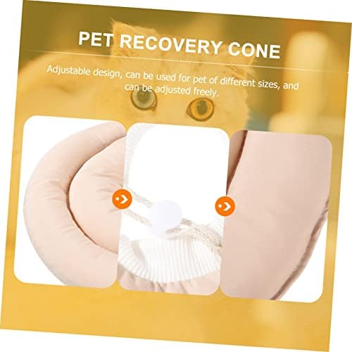 Patkaw Elizabeth Circle Gato Cirurgia Cone após colarinho de cirurgia colarinho de cirurgia de gato