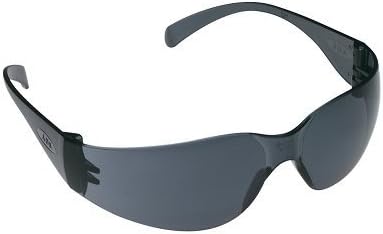 3M Tekk 11330 Virtua Anti-Fog Glasses, quadro cinza, lente cinza, 4-pacote