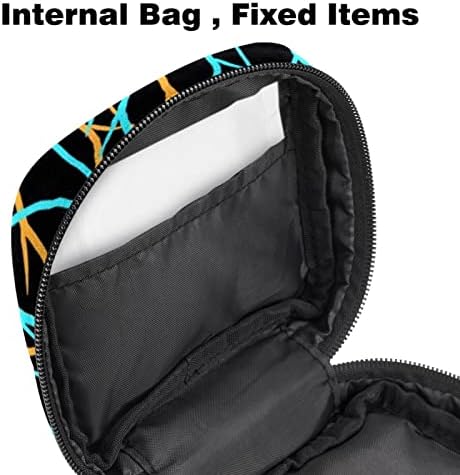 Bolsa de armazenamento de guardanapos sanitários, bolsa menstrual da bolsa portátil Bolsas de armazenamento