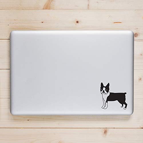 Impressão subterrânea Boston Terrier - adesivo de cães de cachorro de cachorro Puppy Vinyl Decals | 5 de