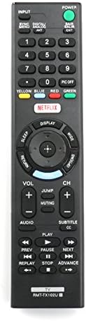 RMT-TX102U RMTTX102U Replace Remote Control fit for Sony Bravia TV KDL-55W6500 KDL-32W600D KDL-32R500C