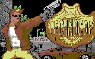 Techno Cop by U.S. Gold for Commodore 64/128 - Para Drive de disquete com Commodore 1541