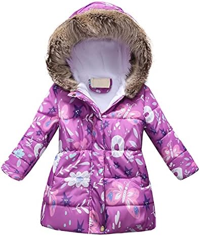 Bebês garotas meninas inverno grosso quente com capuz de casaco de capa de capa Outweares casacos de inverno