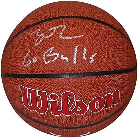 Lonzo Ball autografado/assinado Wilson Chicago Bullys Basketball Go Bulls Fan 36117 - Basquete autografado
