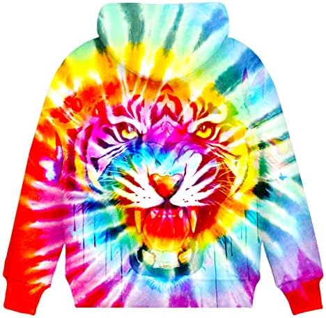Hoodies gráficos de asilvain para meninos meninas impressão 3D Novelty colorful Cool Kids Sweatshirts
