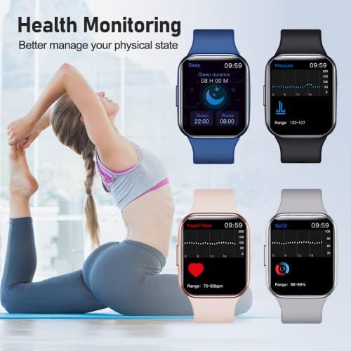 Filiekeu Screen Touch Scret Smart Watch Men Freqüência cardíaca Oxigênio Blood Lady Watches Fitness Tracker Sports