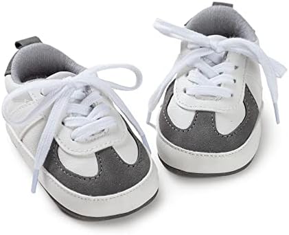CSFRY recém -nascido menino premium de sola mole infantil pré -caminhão calçados tênis de tênis