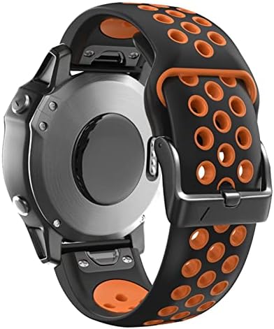Bahdb Sport Silicone Watch Straps Band Bracelete de liberação rápida para Garmin Fenix ​​6x 6 Pro 5x