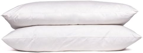 Sweet Home Collection Pillow Goose Down e Feather 400 Count Premium, King, White 2