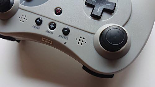 Nexilux Wireless 3 Pro Controller gamepad para Nintendo Wii U, Gray