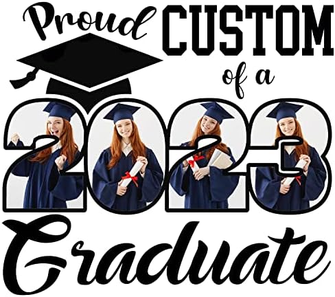 Família orgulhosa de uma camisa de formatura, turma da graduação sênior de 2023, Camisa de pós -graduação