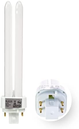 Tubo duplo de 26 watts T4 CFL 4 pinos G24Q -3 Lâmpada de base 2700k 1500lm -Ul listado, compacto fluorescente