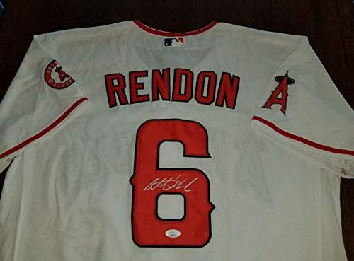Anthony Rendon assinou a Jersey JSA Certified Los Angeles Angels Autograph 6 - Jerseys de MLB autografadas