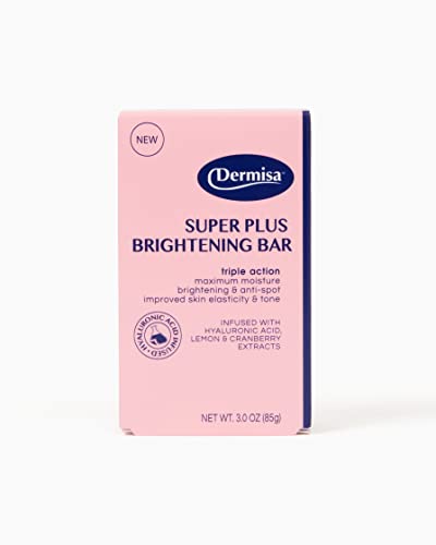 Dermisa Super Plus Brilhando Barra | Com ácido hialurônico e extrato de limão e cranberry | Sem parabenos, sem