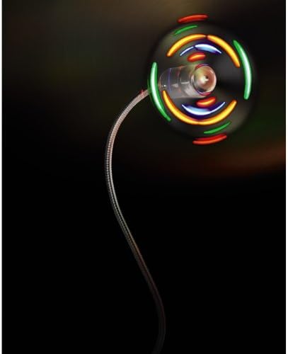 Hama | Fã de LED de cor USB para escritório ou casa