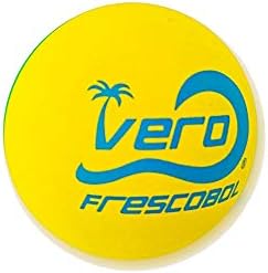 Bolas de Frescobol Pro Vero, bola verde amarela Brasil