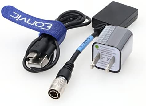 Adaptador Eonvic Bluetooth Total Station Data Cable Hirose 6 pinos para USB para a estação total da Nikon