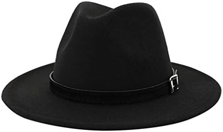 Chapéus de inverno, chapéu de chapéu do Panamá vintage retro feltro chapéu de fedora para mulheres ,,