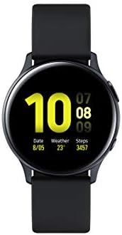 Samsung Galaxy Watch Active2 - IP68 resistente à água, moldura de alumínio, GPS, freqüência cardíaca, fitness
