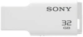 Sony 32 GB Micro Vault M-Series USB 2.0 Flash Drive, branco